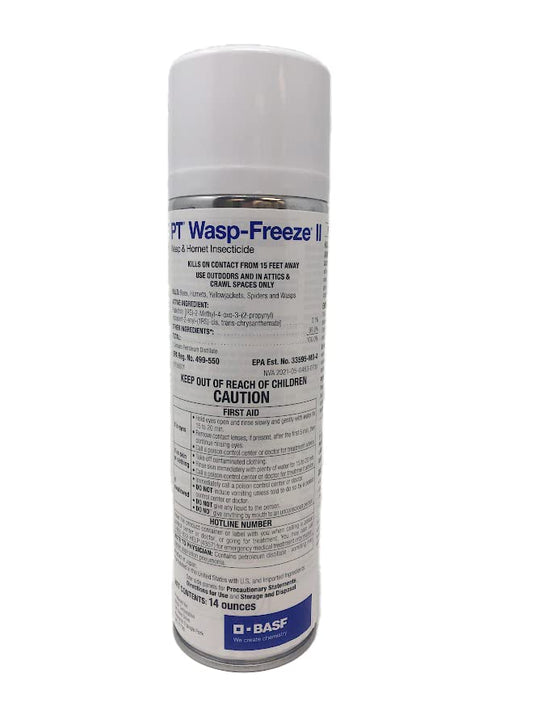 PT Wasp Freeze II Insecticide – Direct contact spray for Outdoor and NYC Apartments