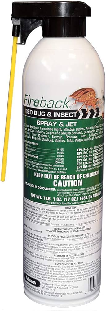 Fireback Bed Bug & Insect Spray - Broadway Pest and Home services