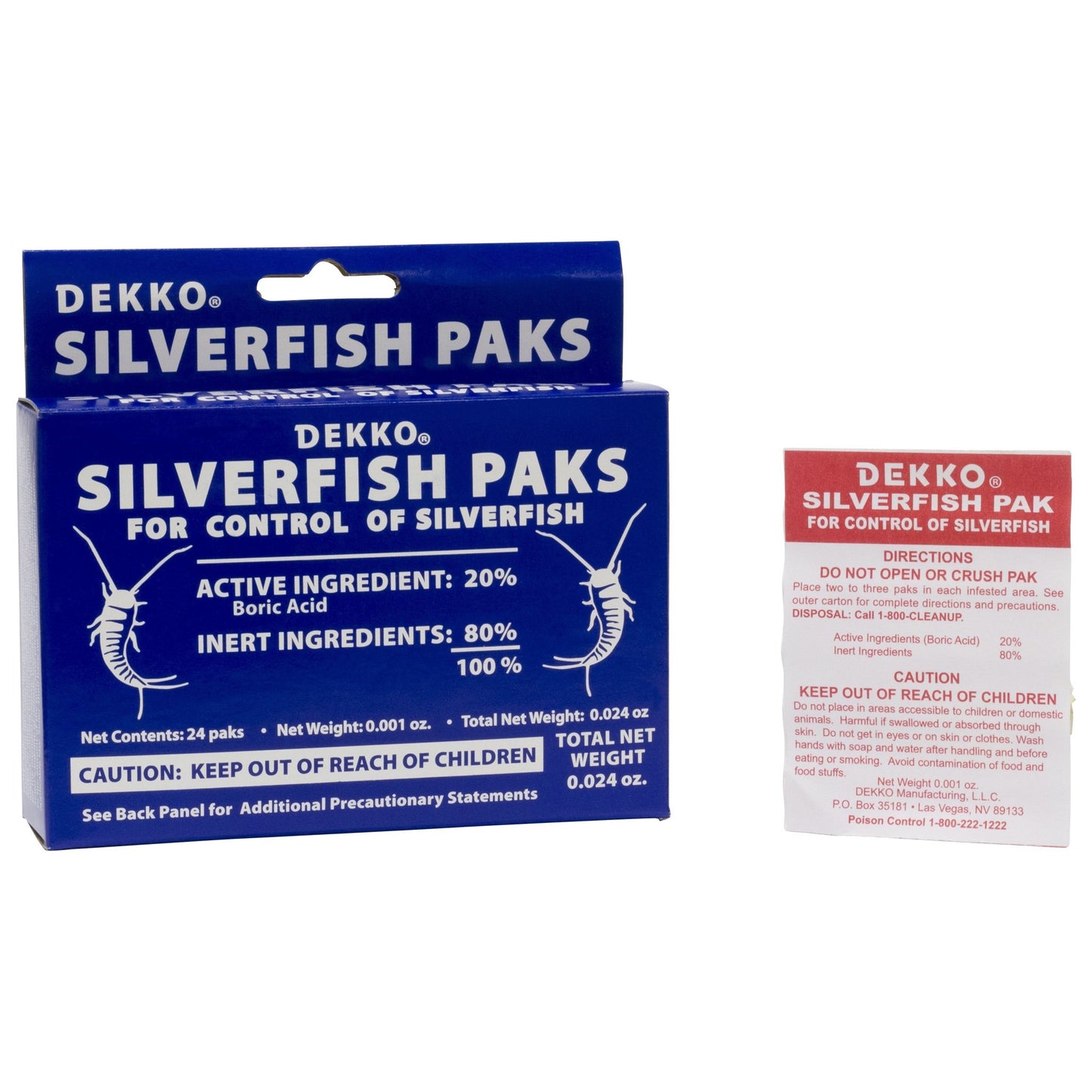 Dekko Silverfish Paks - Broadway Pest and Home services