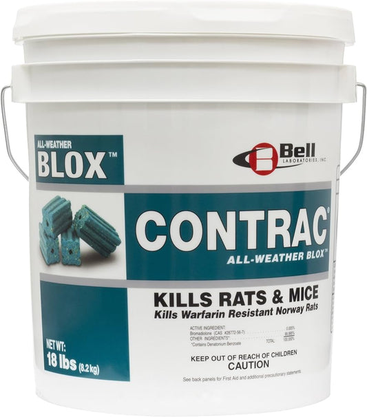 Contrac All Weather Blox 18LB Pail - Broadway Pest and Home services