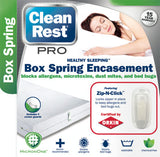 King Box Spring Encasement Clean Rest Pro - Broadway Pest and Home services