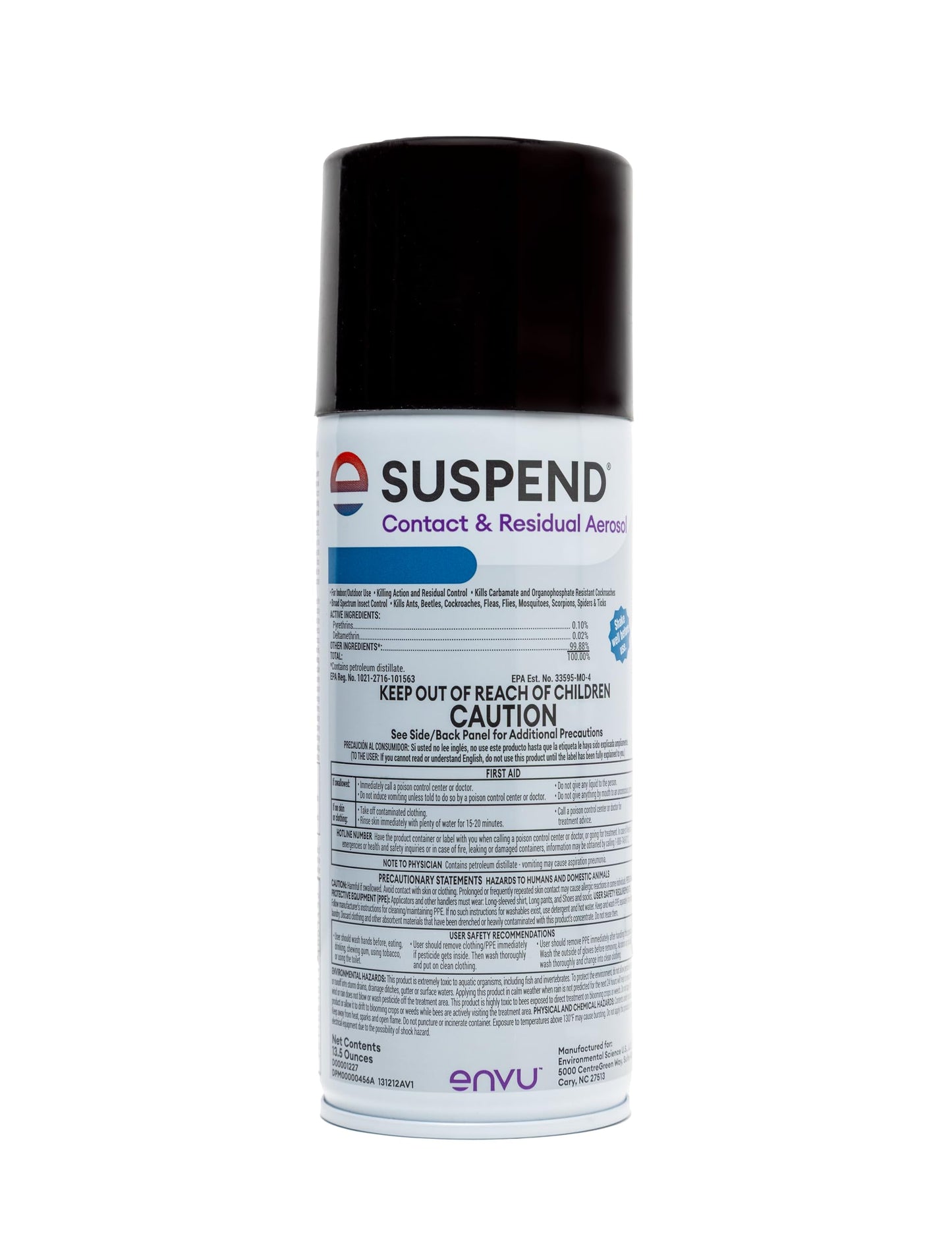 Suspend Contact & Residual Aerosol