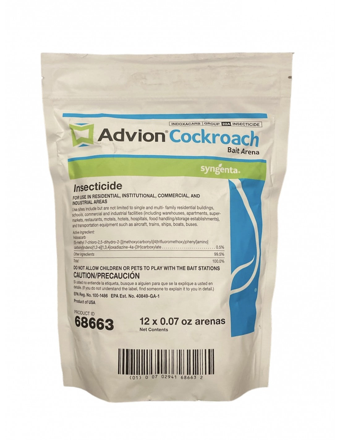 Advion Cockroach Bait Arena 12pk Bag