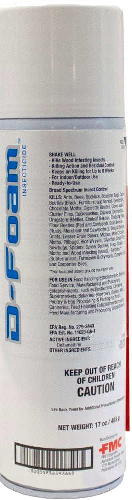 D-Foam Insecticide Aerosol