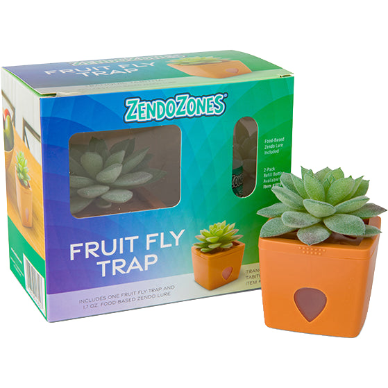 ZendoZones Fruit Fly Trap Kit